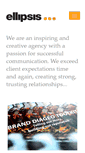 Mobile Screenshot of ellipsis.co.uk
